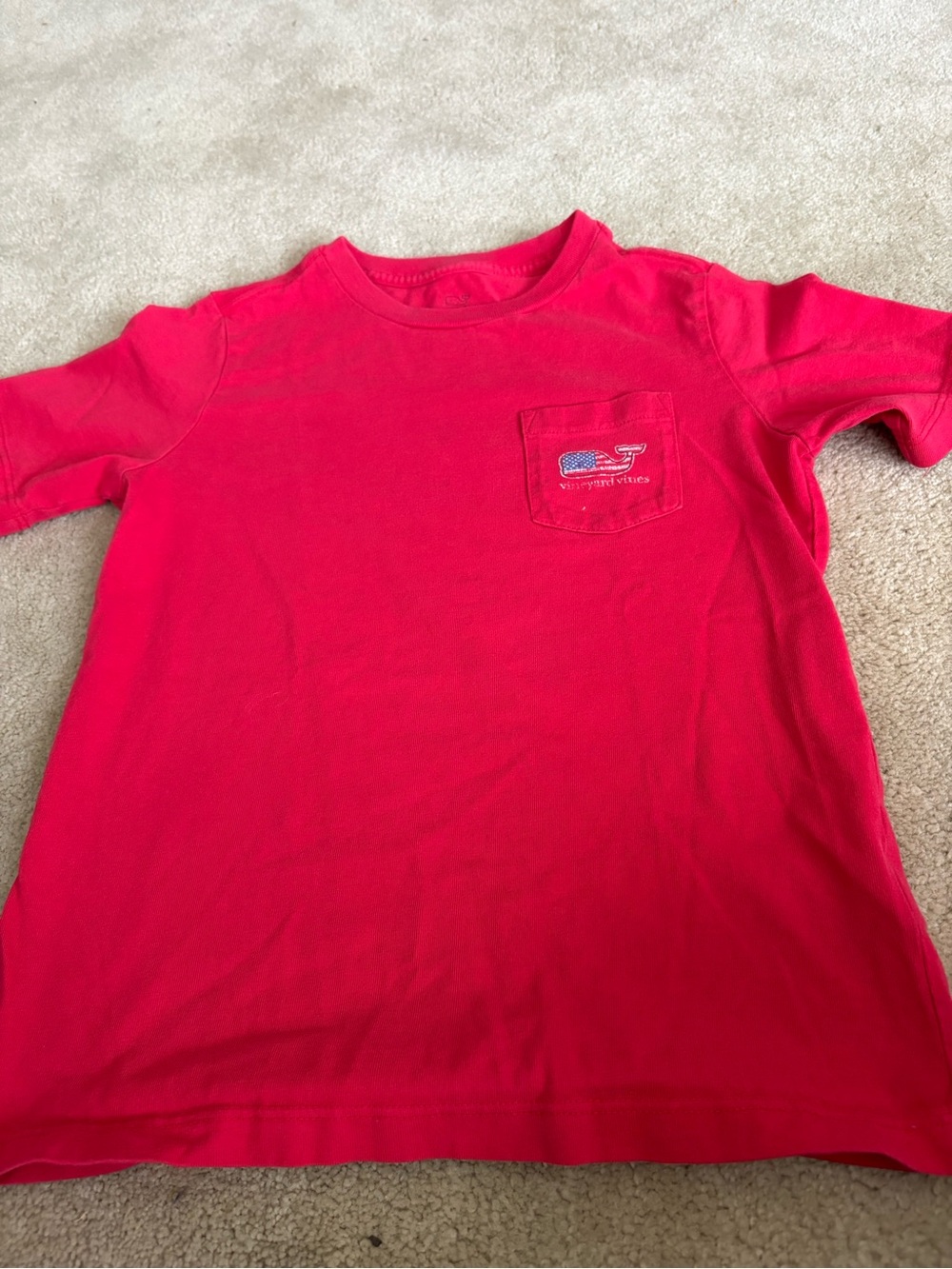 Boys Vineyard Vines Short Sleeve USA Flag T-shirt, Size 6